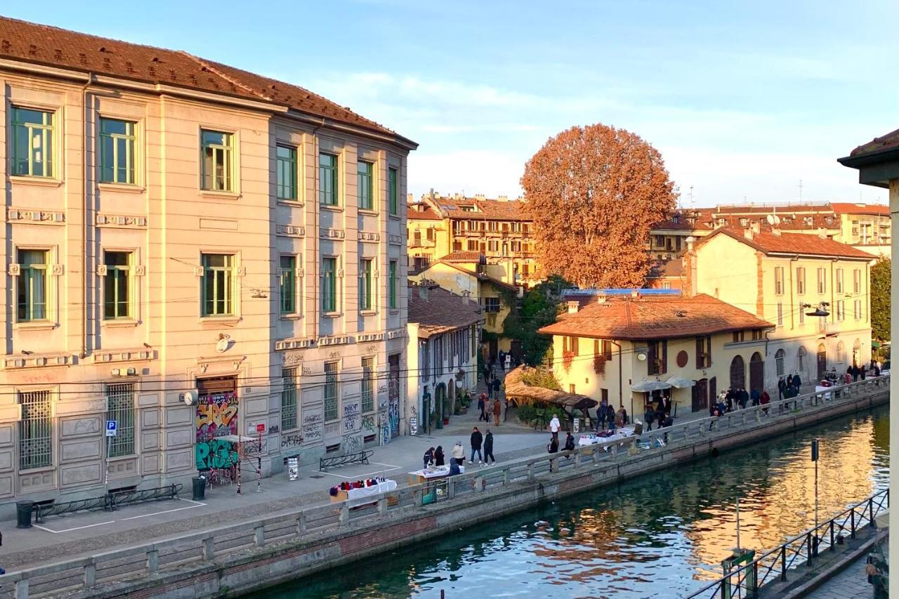Canal View Historical Apartment Milán Exteriér fotografie